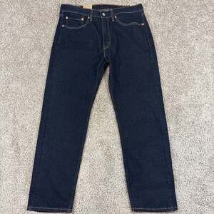 Levi's 505 Regular Fit Straight Leg Stretch Jeans NWT Dark Wash 34x30